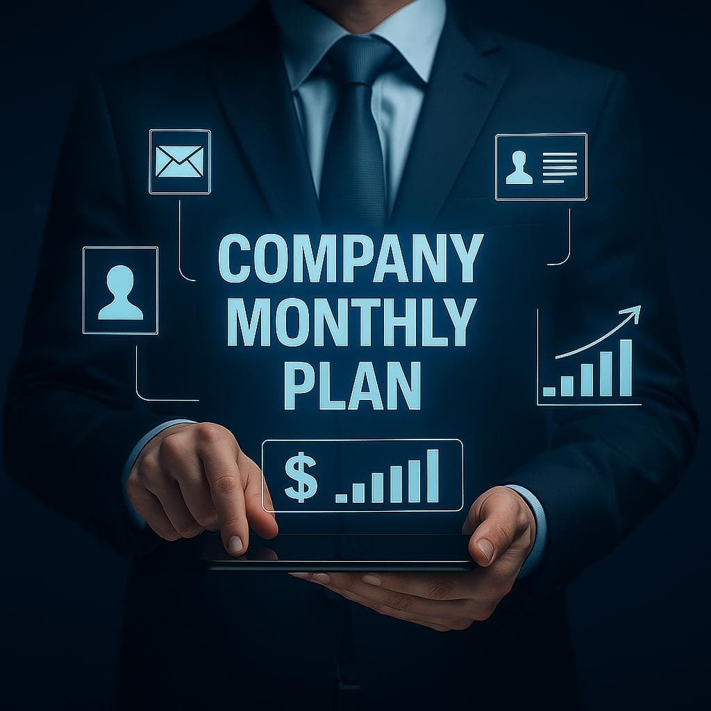 Company Monthly Plan